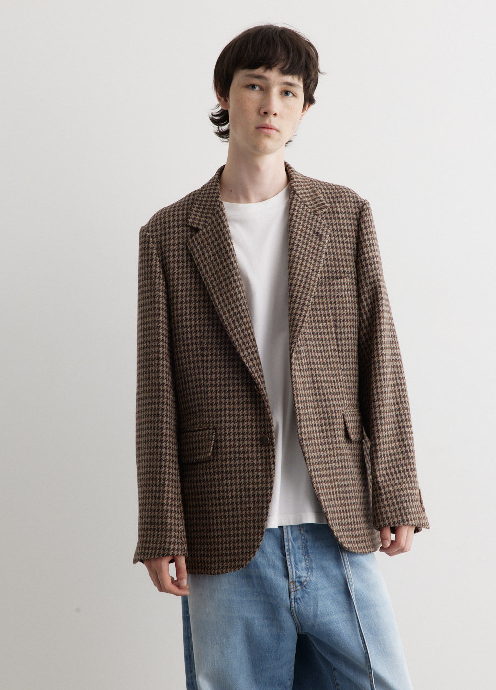 British Wool Tweed Over Jacket