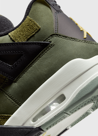 Air Jordan 4 Retro 'Craft Olive' Sneakers