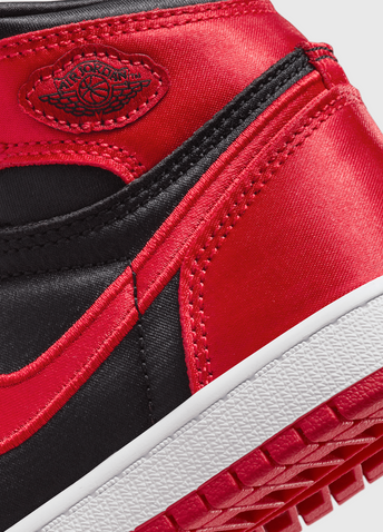 Women's Air Jordan 1 Retro High OG 'Satin Bred' Sneakers