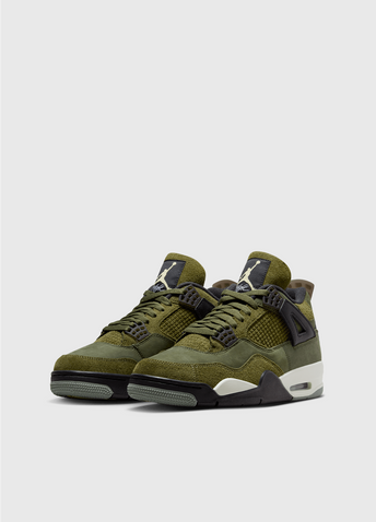 Air Jordan 4 Retro 'Craft Olive' Sneakers