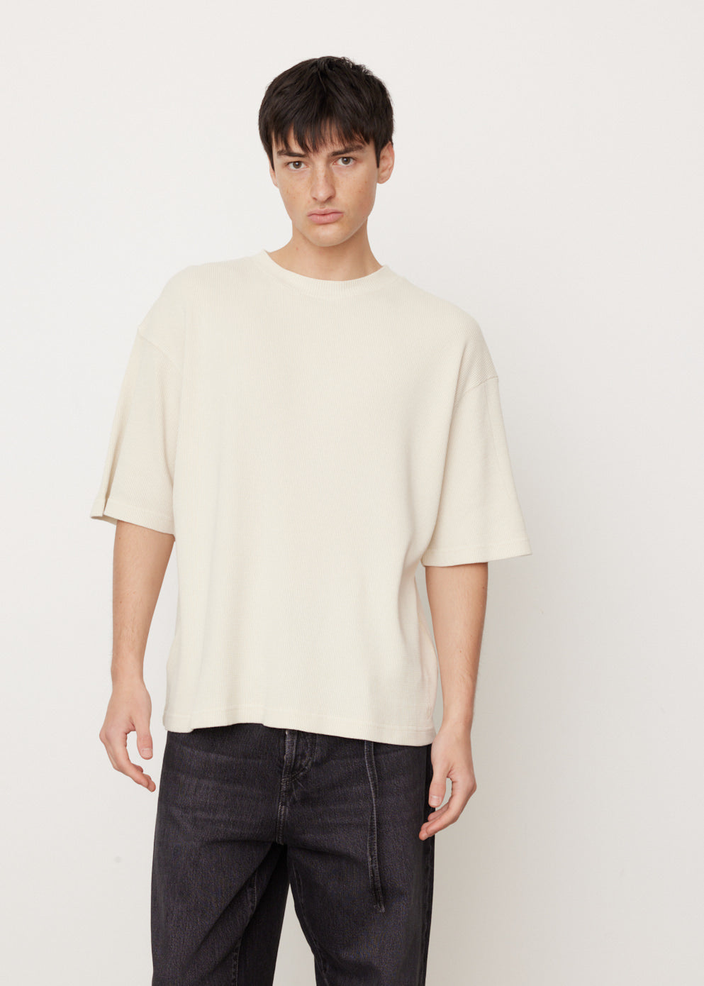 Waffle Boxy T-Shirt