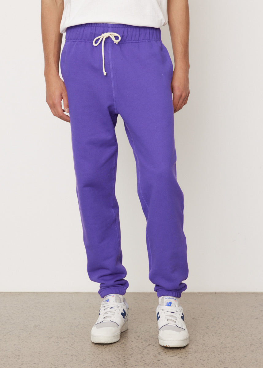 Purple on sale sweatpants mens