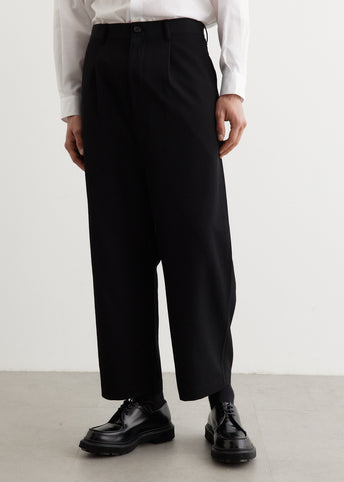 Wool Gabardine Trousers