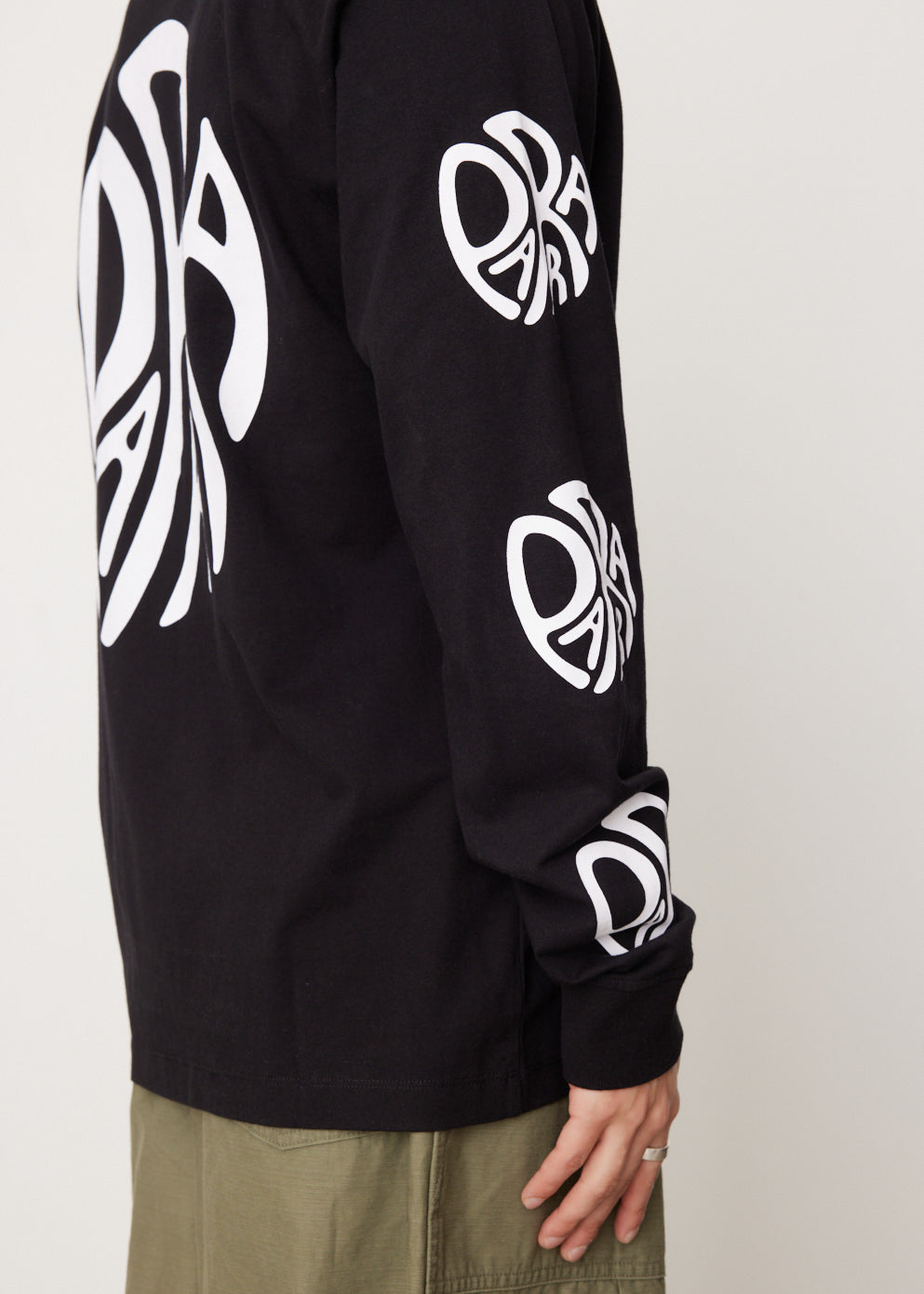 By Parra Circle Tweak Logo Long Sleeve T-Shirt