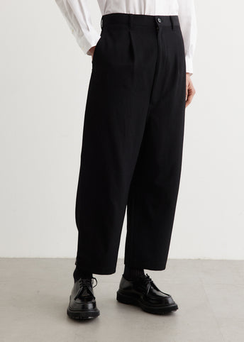 Wool Gabardine Trousers