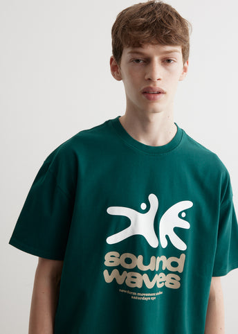 Sound Waves Relaxed Short Sleeve T-Shirt