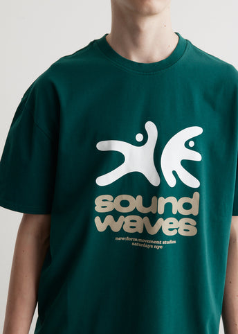 Sound Waves Relaxed Short Sleeve T-Shirt