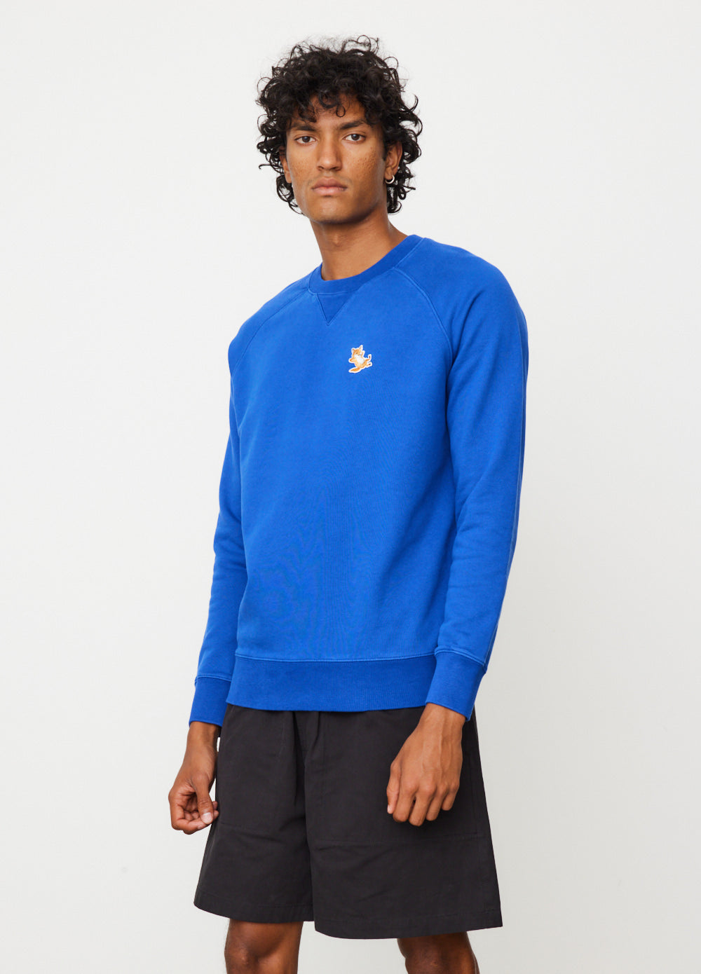 Chillax Fox Patch Classic Sweatshirt