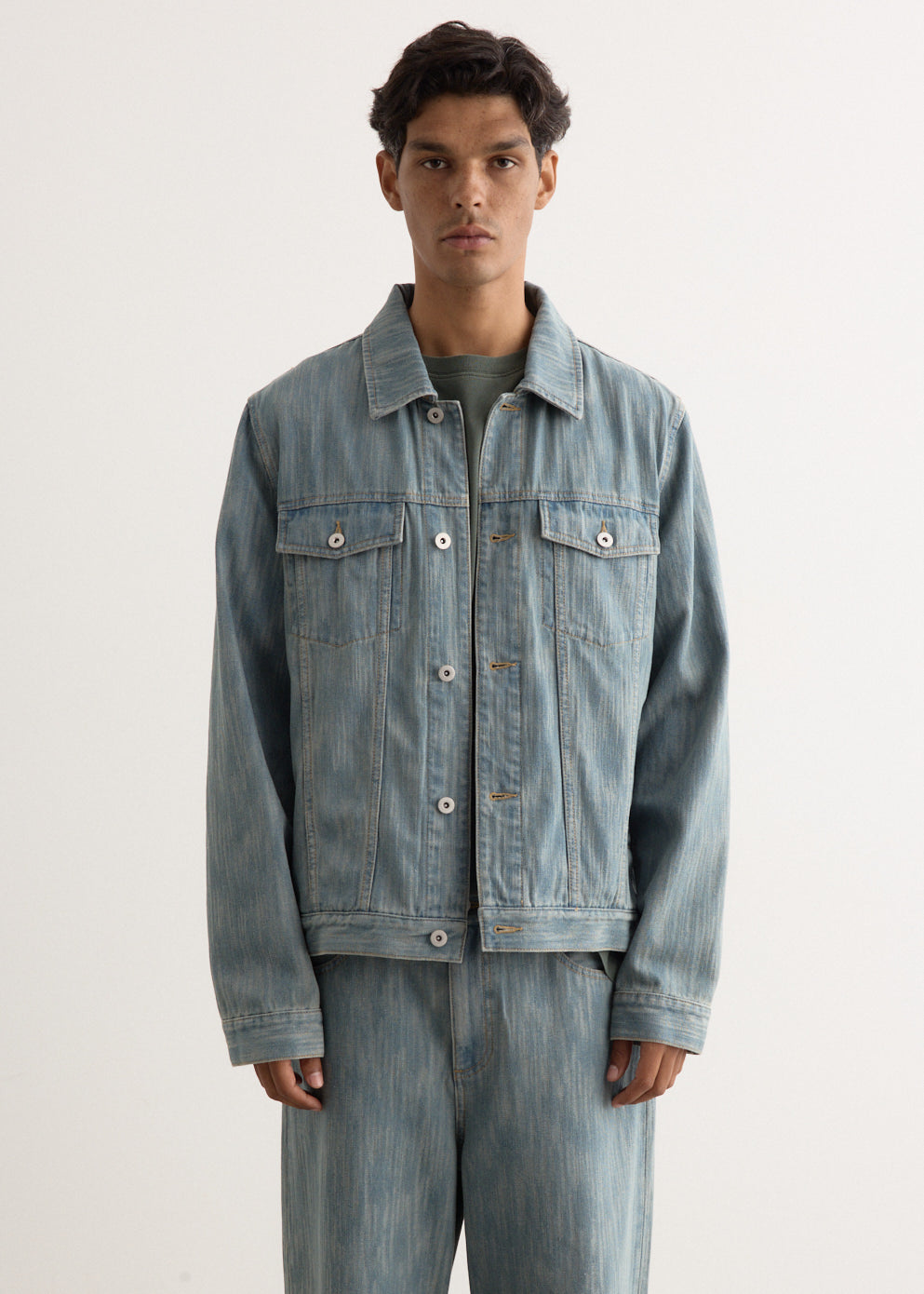 Dragline Textured Trucker Jacket