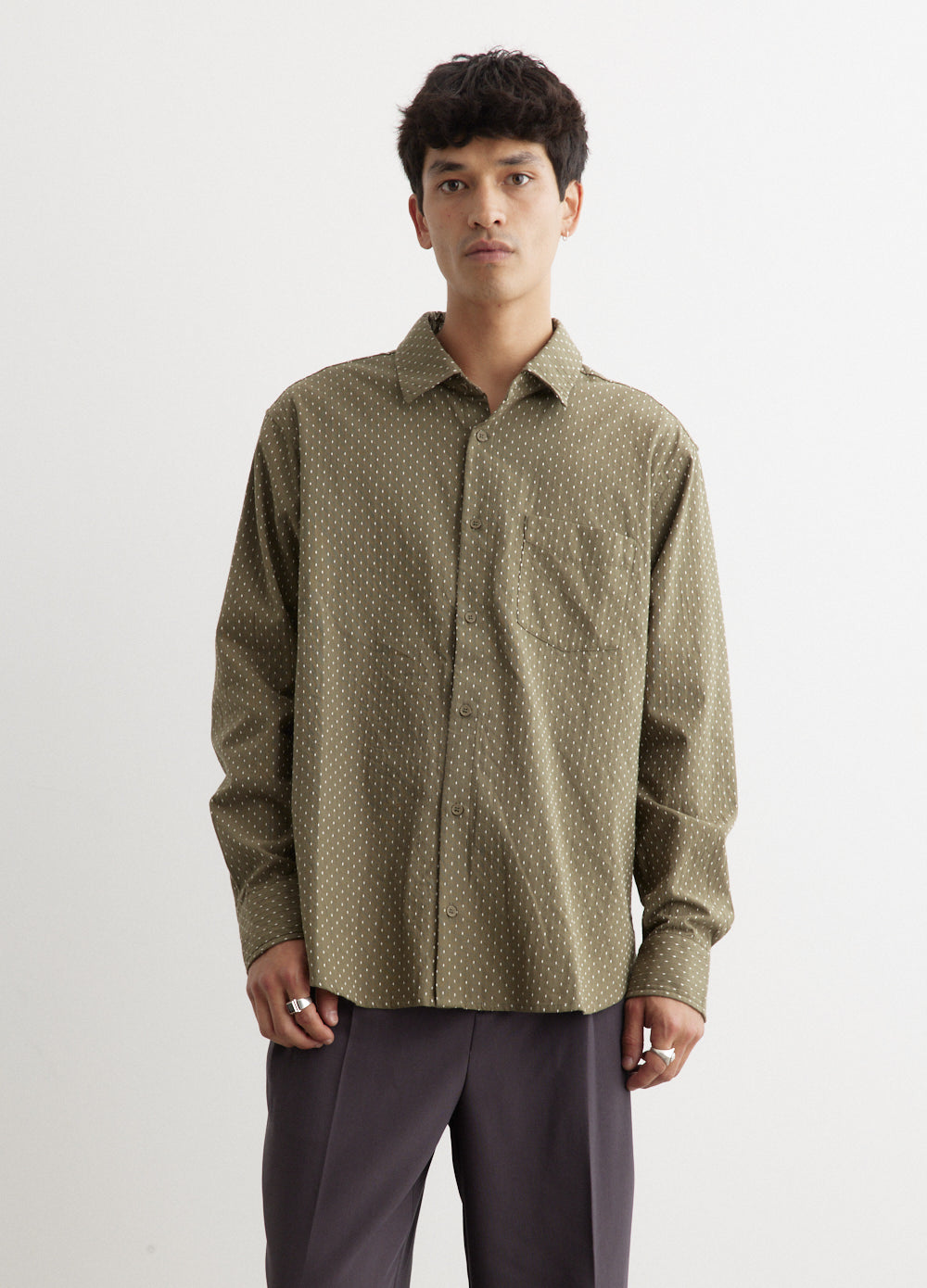 Sashiko Long Sleeve Shirt