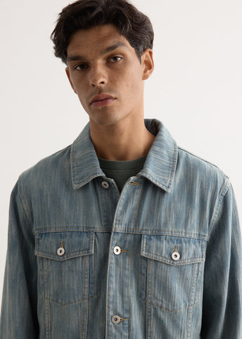 Dragline Textured Trucker Jacket