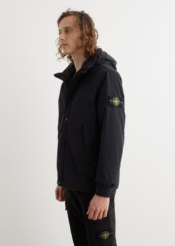 Micro Twill Hooded Primaloft Jacket