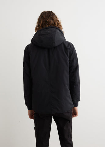 Micro Twill Hooded Primaloft Jacket