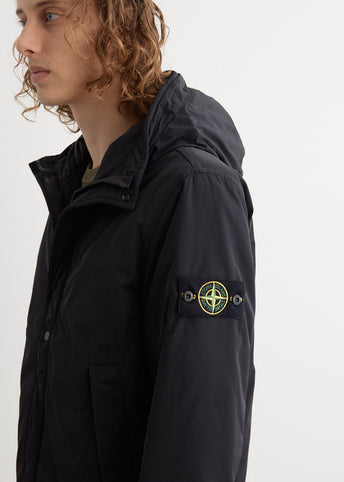 Micro Twill Hooded Primaloft Jacket