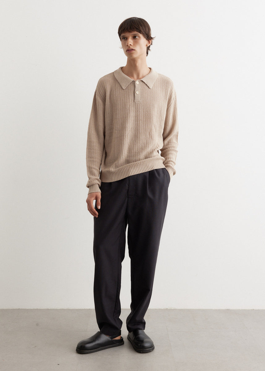 Relaxed Wool Pants