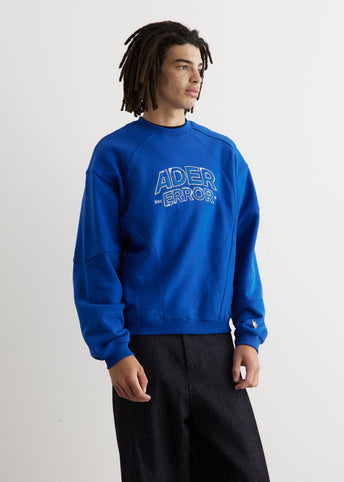 Distressed Logo Sweatshirt