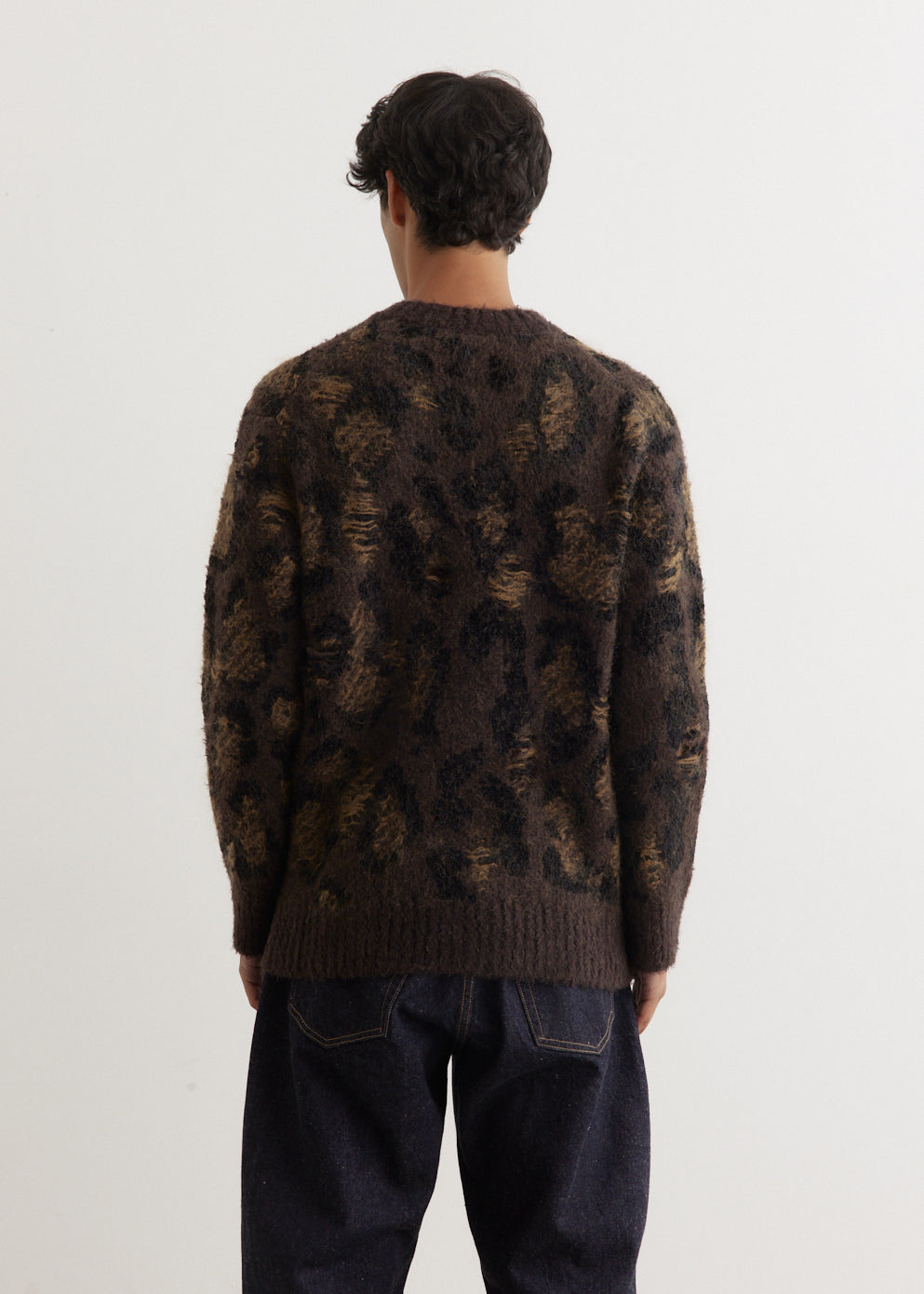 Interlock Jacquard Crewneck Knit