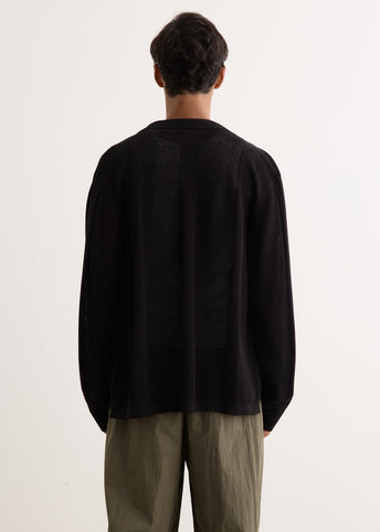 Metropolis Knit Camp Collar Shirt