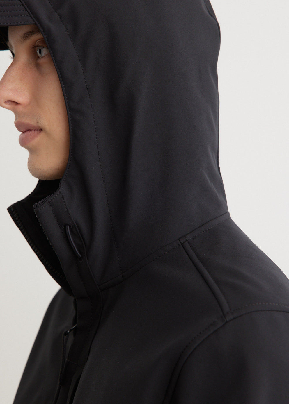 Lightweight Hooded Soft Shell Jacket