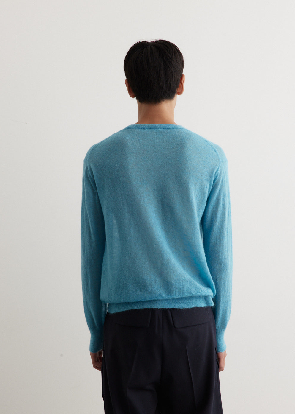 Kid Mohair Sheer Knit P/O