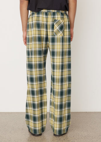 Preben Flannel Check Trousers