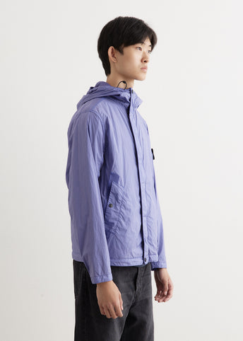 Nylon Rep Hooded Jacket