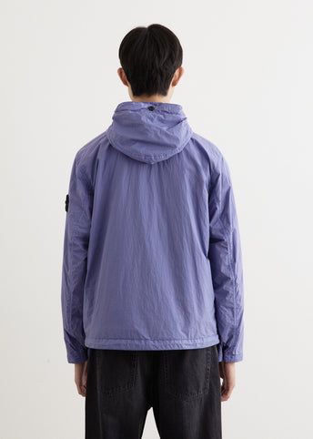 Nylon Rep Hooded Jacket