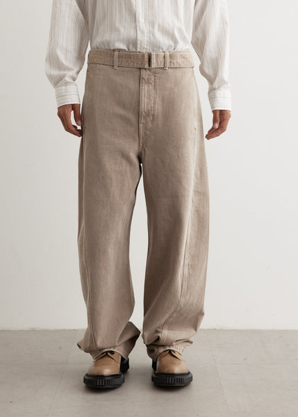 Twisted Belted Pants