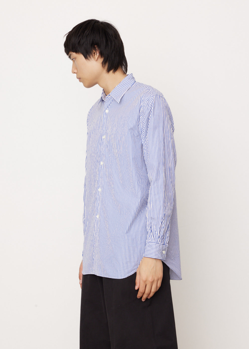 B026 Striped Invader Shirt