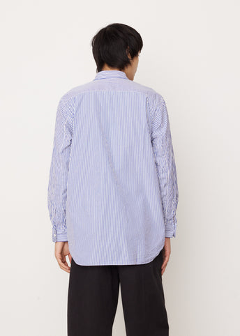 B026 Striped Invader Shirt