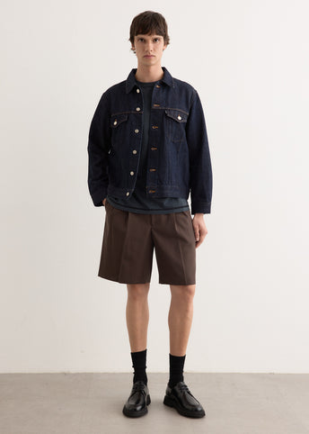 Light Wool Max Gabardine Shorts