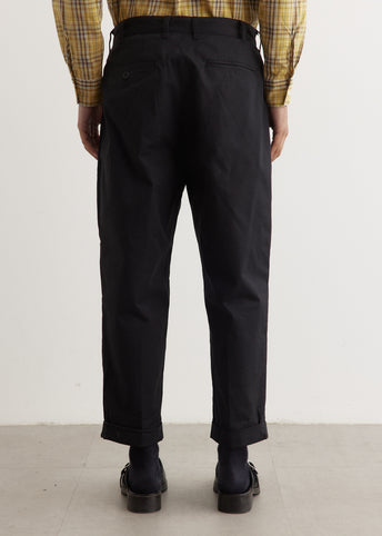 2 Pleats Twill Pants