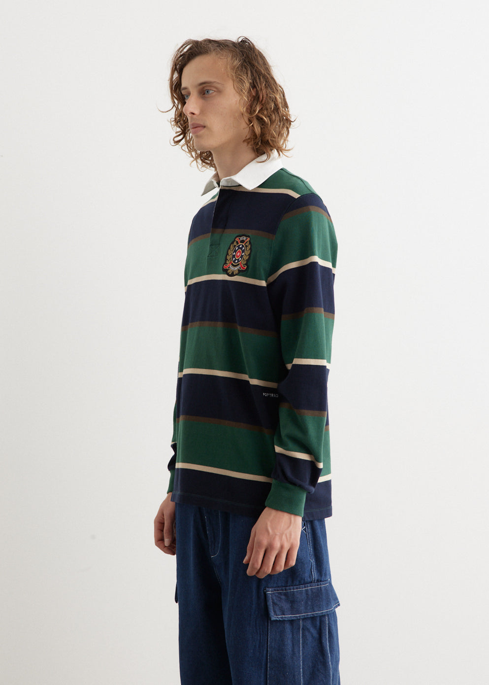 POP STRIPE RUGBY POLO – Art Effect