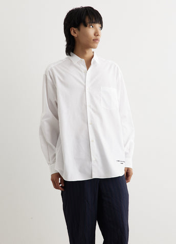 Poplin Logo Shirt