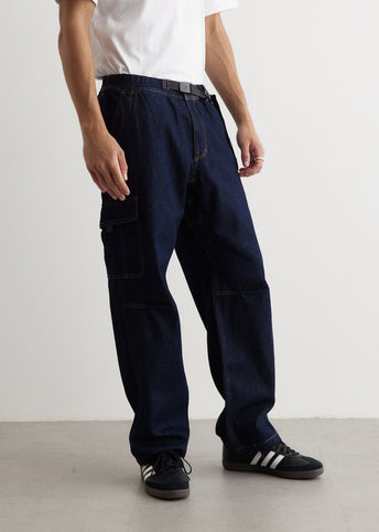 Denim Loose Cargo Pants