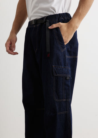 Denim Loose Cargo Pants