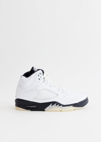 Air Jordan 5 Retro 'White Black' Sneakers