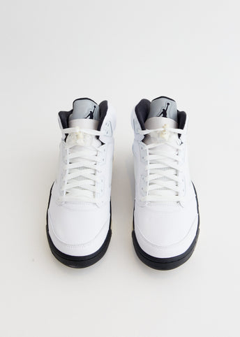 Air Jordan 5 Retro 'White Black' Sneakers