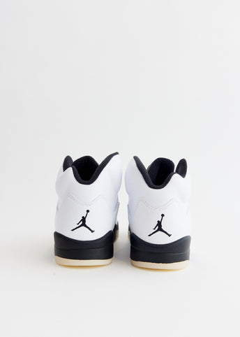 Air Jordan 5 Retro 'White Black' Sneakers