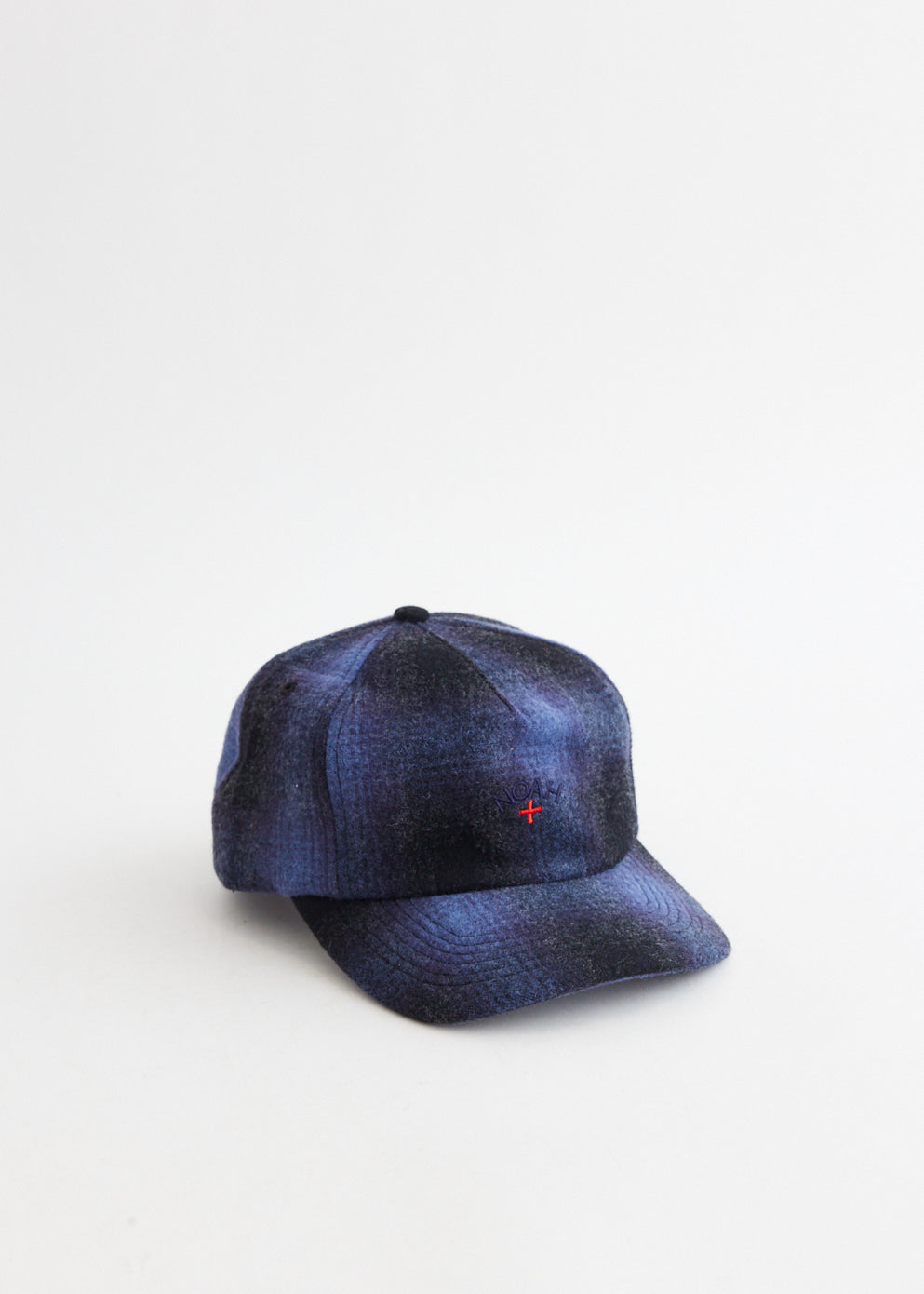 Shadow Plaid 5-Panel Cap