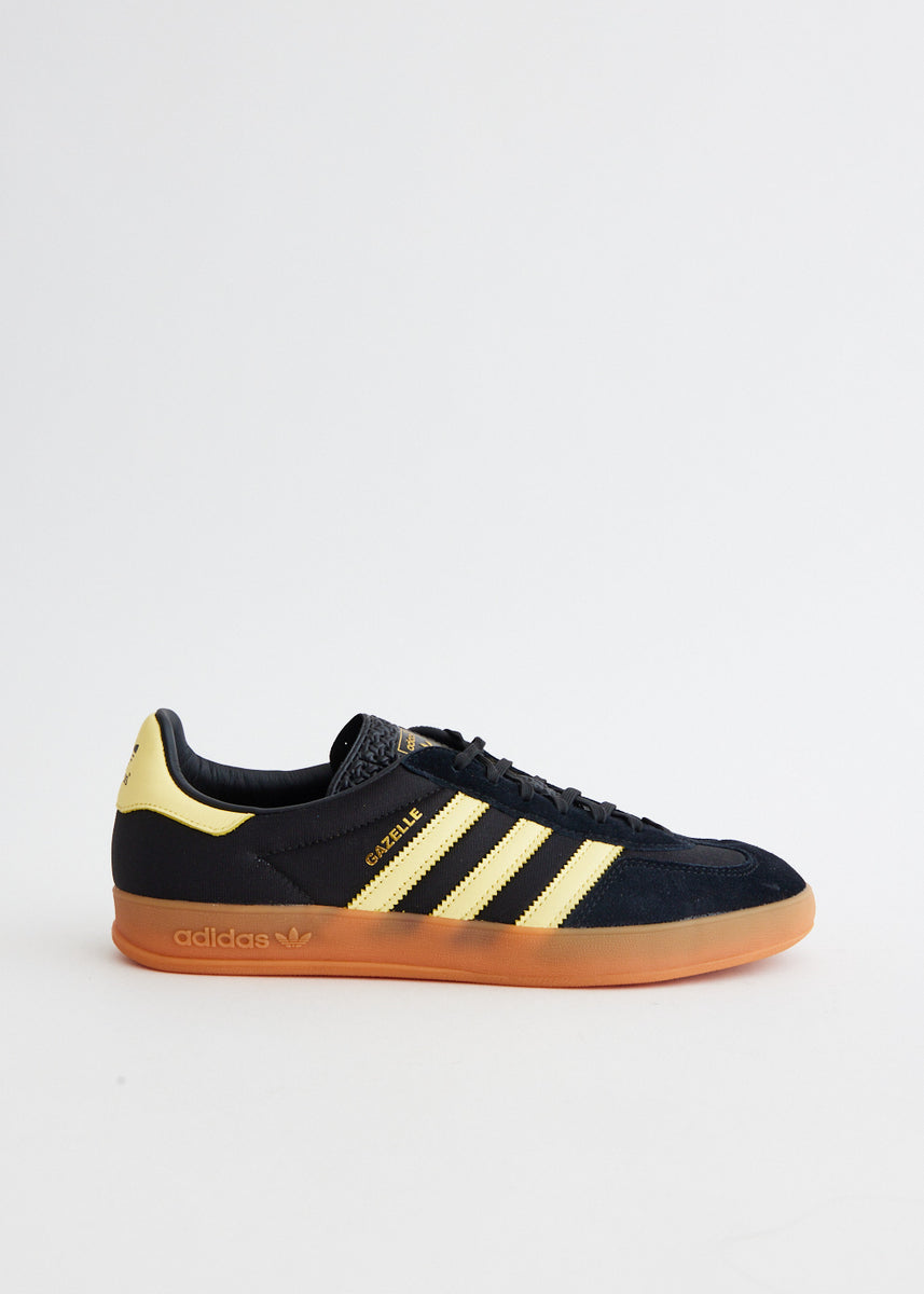 Gazelle Indoor Black Almost Yellow Sneakers