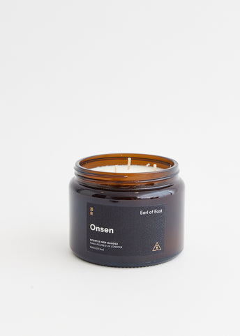 Large Soy Wax Candle 500ml Onsen