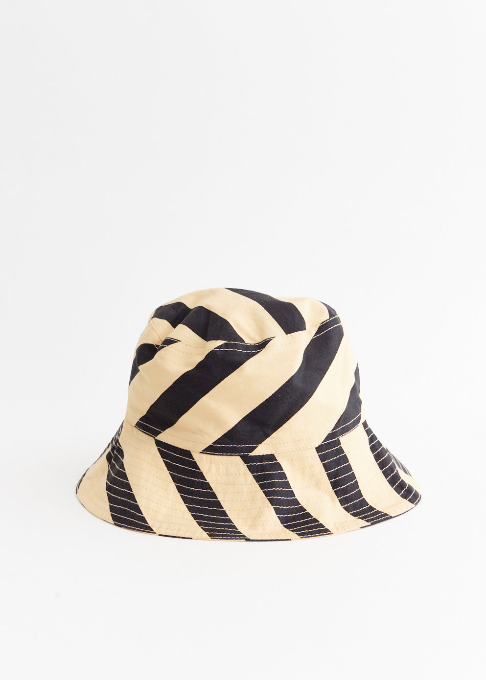 Domino Stripe Bucket Hat