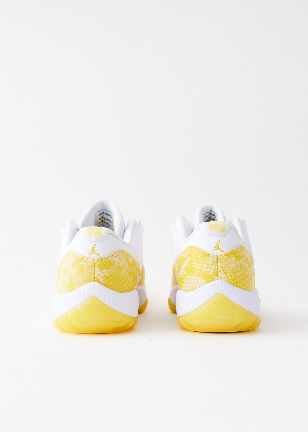 Women's Air Jordan 11 Retro 'Yellow Snakeskin' Sneakers