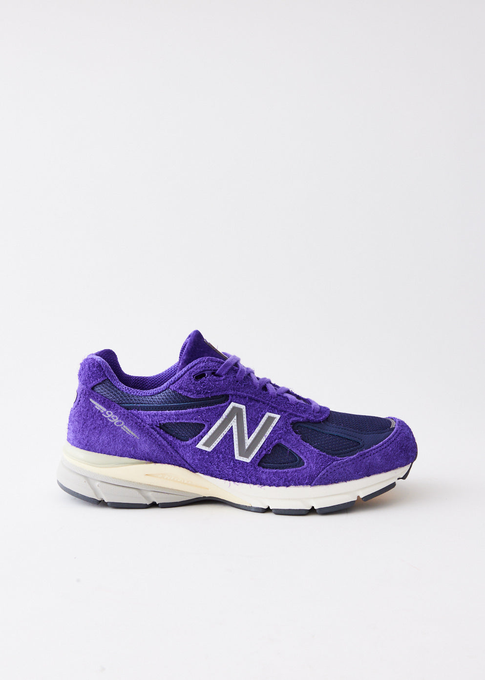 MADE in USA 990v4 'Purple Suede' Sneakers