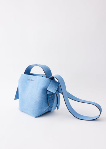 Musubi Mini Suede Denim Bag