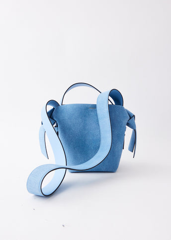 Musubi Mini Suede Denim Bag