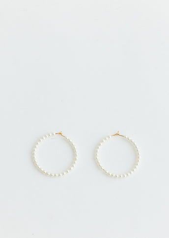 Pearl Hoops