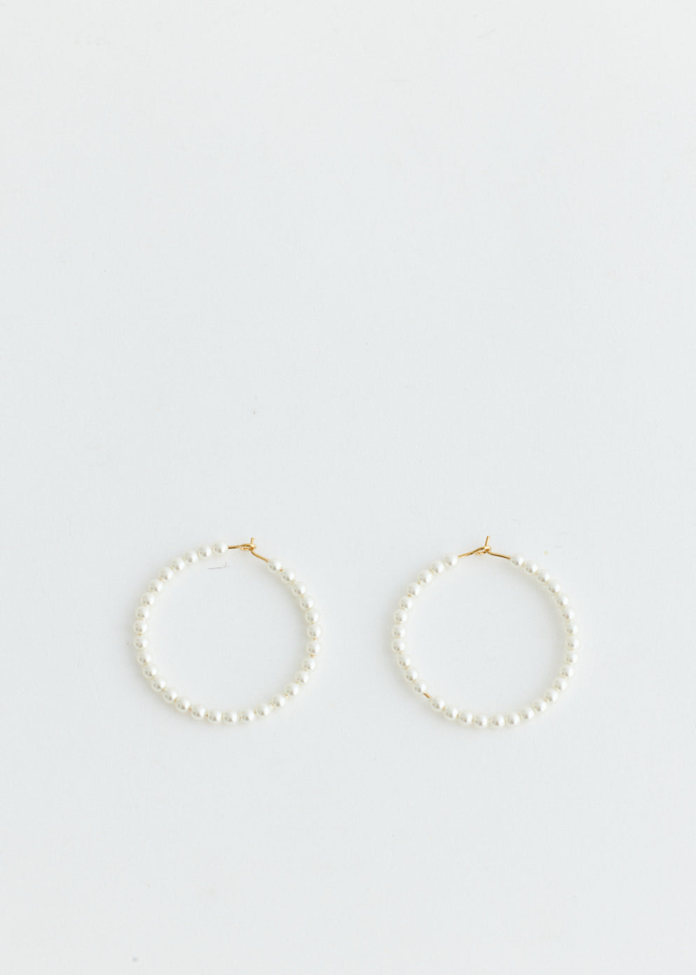 Pearl Hoops