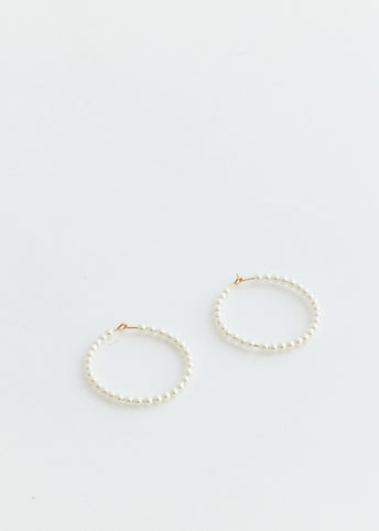 Pearl Hoops